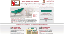 Desktop Screenshot of hangframes.com